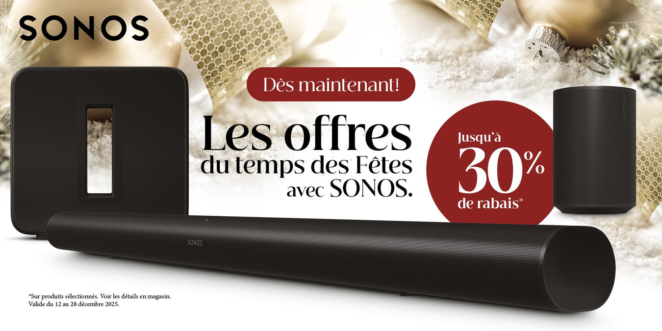 Sonos Holiday Season Eligible Products | SONXPLUS St-Georges