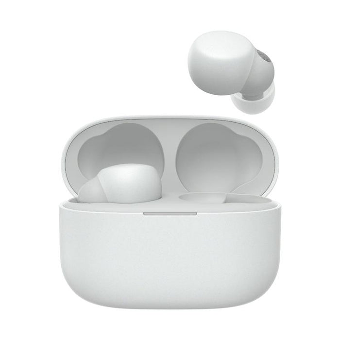 Sony WFLS900N | In-Ear Headphones - LinkBuds S - 100% Wireless - Bluetooth - Microphone - Active Noise Cancellation - White-Sonxplus St-Georges