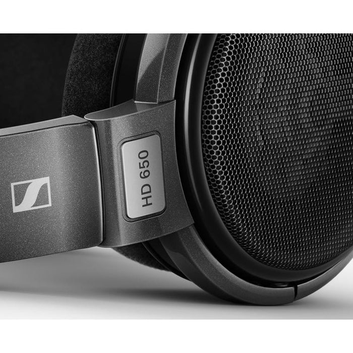 Sennheiser HD 650 | Dynamic circum-aural headphones - Open back design - For Audiophile - Wired - Detachable OFC cable - Black-Sonxplus St-Georges