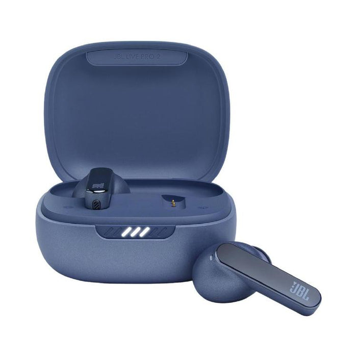 JBL Live Pro 2 TWS | In-Ear Headphones - 100% Wireless - Bluetooth - Smart Ambient - 6 Microphones - Blue-Sonxplus St-Georges