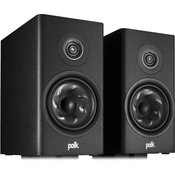 Polk Reserve R200 | Bookshelf Speakers - Excellent home theater detail - Black - Pair-Sonxplus St-Georges