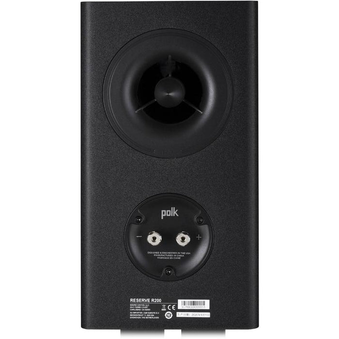 Polk Reserve R200 | Bookshelf Speakers - Excellent home theater detail - Black - Pair-Sonxplus St-Georges