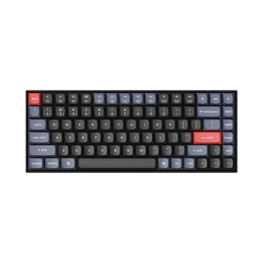 Keychron K2 | Mechanical Keyboard - Wireless - White LED - Red Gateron - Black-Sonxplus St-Georges