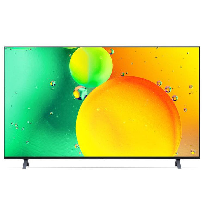 LG 75NANO75UQA | Smart TV 75" NanoCell 4K - LED - Nano75 Series - HDR - Processor IA a5 Gen5 4K - Black-Sonxplus St-Georges