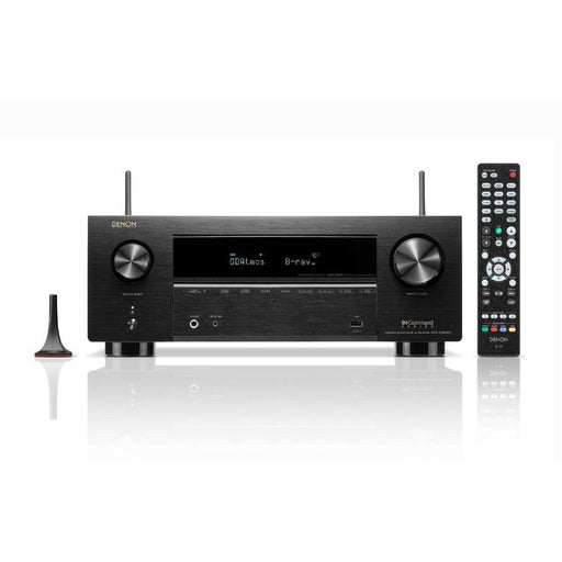 Denon AVRX2800H | AV receiver - 7.2 amplification channels - Home theater - 8K - HEOS - Black-Sonxplus St-Georges