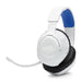 JBL Quantum 360P | Around-ear gaming headphones - Wireless - For Playstation Console - White/Blue-Sonxplus St-Georges