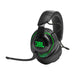 JBL Quantum 910X | Pro circumaural gaming headset - Wireless - For X-box Console - RGB lighting - Noise reduction - Black/Green-Sonxplus St-Georges