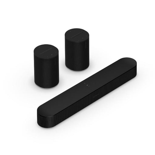 Sonos | Surround Sound System with Beam - 2 Era 100 + Beam - Noir-Sonxplus St-Georges