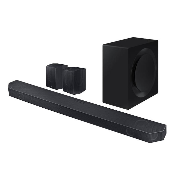 Samsung HWQ990C | Soundbar - 11.1.4 channels - Dolby ATMOS wireless - With wireless subwoofer and rear speakers included - Q Series - 656W - Black-Sonxplus St-Georges