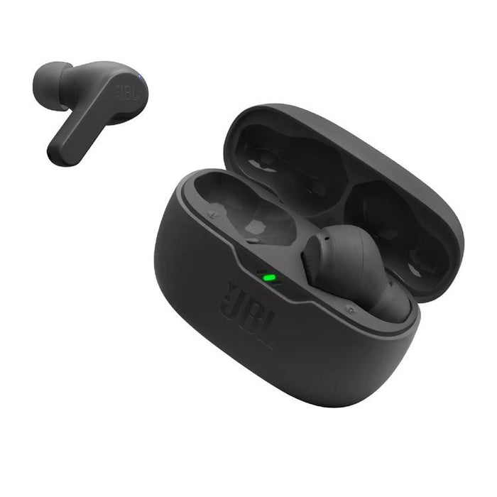 JBL Vibe Beam | In-Ear Headphones - Wireless - Bluetooth - Smart Ambient Technology - Black-Sonxplus St-Georges