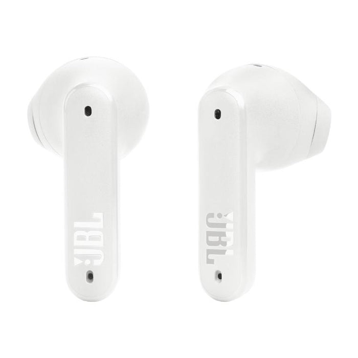 JBL Tune Flex | In-Ear Headphones - 100% Wireless - Bluetooth - Noise reduction - Stick-open design - IPX4 - White-Sonxplus St-Georges