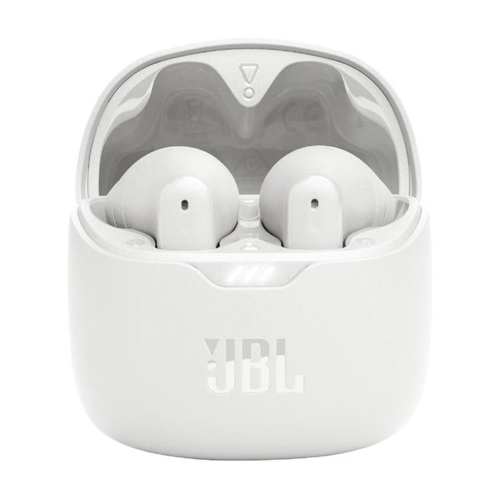 JBL Tune Flex | In-Ear Headphones - 100% Wireless - Bluetooth - Noise reduction - Stick-open design - IPX4 - White-Sonxplus St-Georges