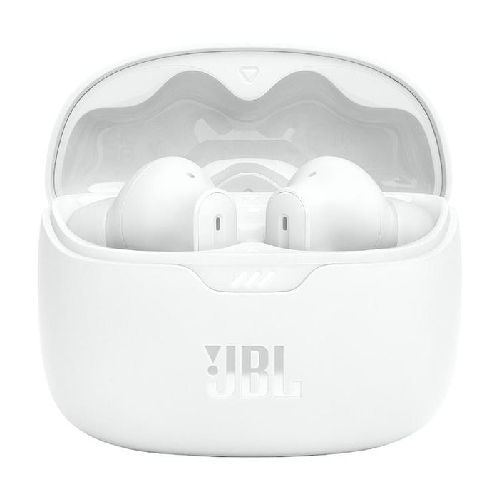 JBL Tune Beam | In-Ear Headphones - 100% Wireless - Bluetooth - Smart Ambient - Stick-open Design - White-Sonxplus St-Georges