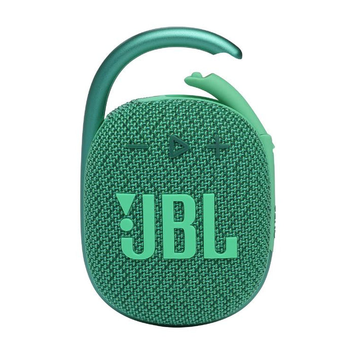 JBL Clip 4 Eco | Speaker - Ultra-portable - Waterproof - Bluetooth - Integrated carabiner - Green-Sonxplus St-Georges