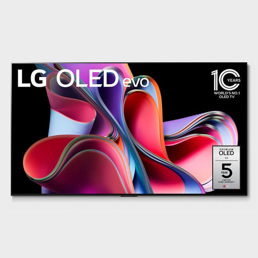 LG OLED65G3PUA | 65" 4K OLED Evo Smart TV - Gallery Edition - G3 Series - HDR Cinema - IA a9 Gen.6 4K Processor - Black-Sonxplus St-Georges