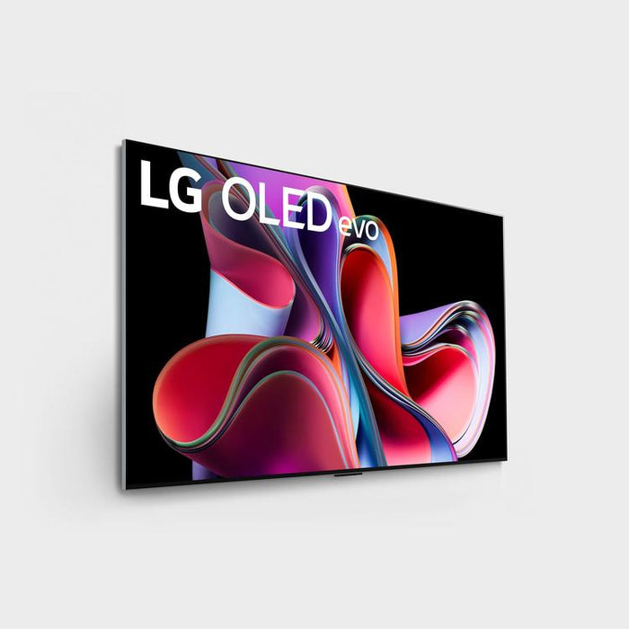 LG OLED65G3PUA | 65" 4K OLED Evo Smart TV - Gallery Edition - G3 Series - HDR Cinema - IA a9 Gen.6 4K Processor - Black-Sonxplus St-Georges