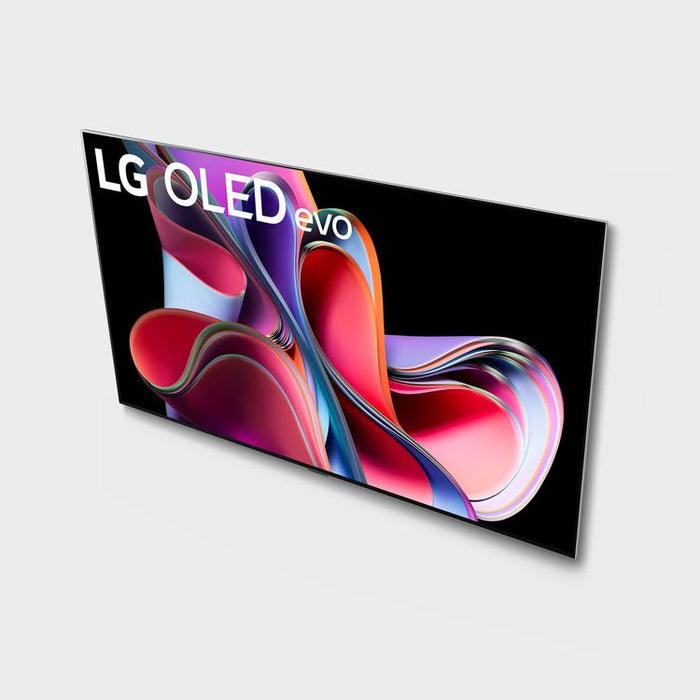 LG OLED65G3PUA | 65" 4K OLED Evo Smart TV - Gallery Edition - G3 Series - HDR Cinema - IA a9 Gen.6 4K Processor - Black-Sonxplus St-Georges