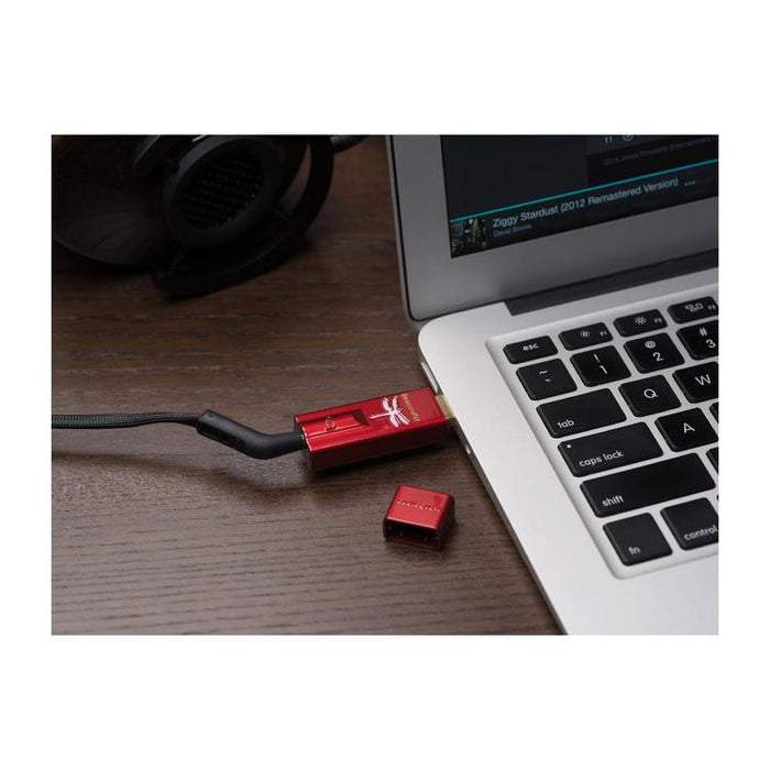 Audioquest DragonFly | DAC Amplifier / Headphones USB Type A - Output 2.1v - Red-Sonxplus St-Georges