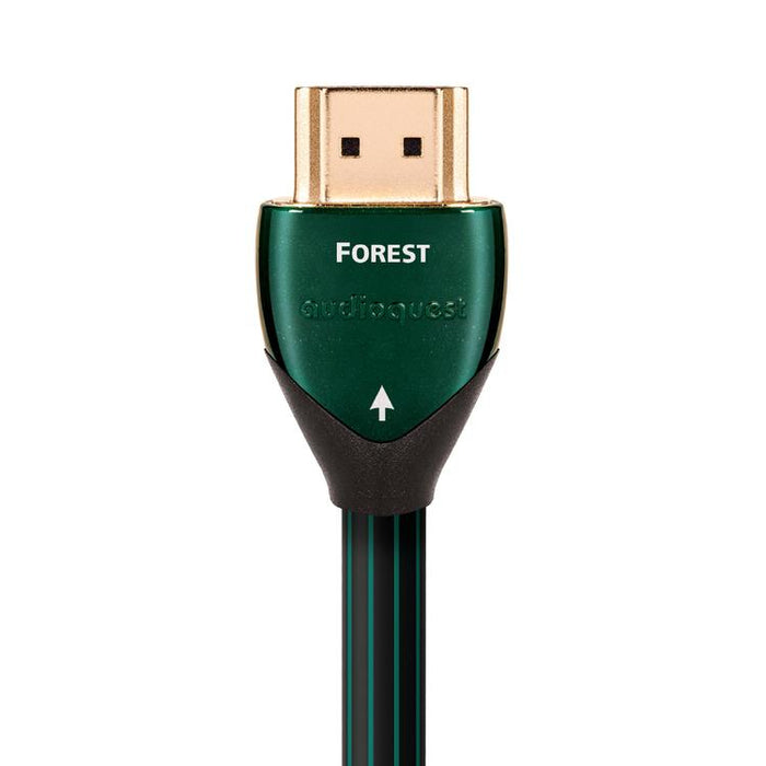 Audioquest Forest | Active HDMI cable - Transfer up to 8K Ultra HD - HDR - eARC - 18 Gbps - 12.5 Mètres-Sonxplus St-Georges