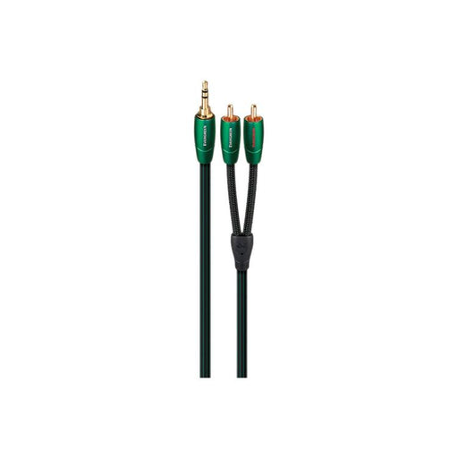 Audioquest Evergreen | 3.5mm to RCA Cable - Gold Plated RCA Plug - 1 Meter-Sonxplus St-Georges