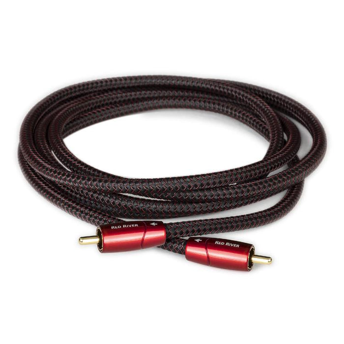 Audioquest Red River | RCA Cable - Gold Plated Cold Solder Terminations - 2 Meters-Sonxplus St-Georges