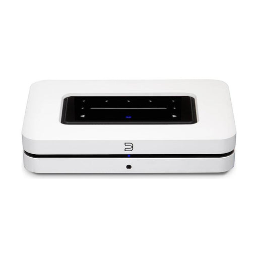 Bluesound NODE | Multiroom Wireless Hi-Res Music Broadcaster - HDMI eARC - Bluetooth - White-Sonxplus St-Georges