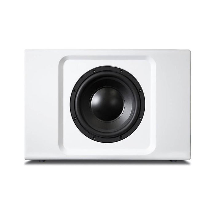 Bluesound PULSE SUB+ | 8" wireless subwoofer - 150W - BluOS Controller - White-Sonxplus St-Georges