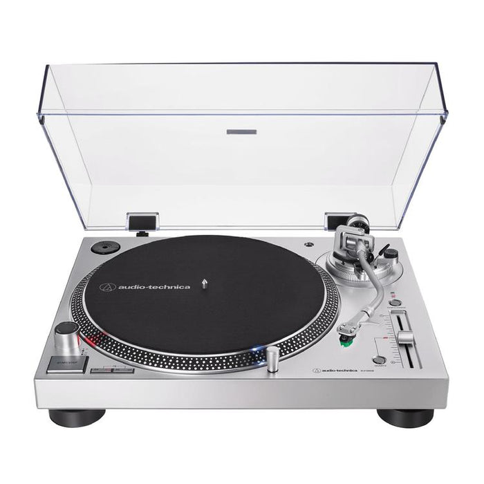 Audio-Technica AT-LP120XUSB-SV | Turntable - Direct Drive - Analogue and USB - Silver-Sonxplus St-Georges