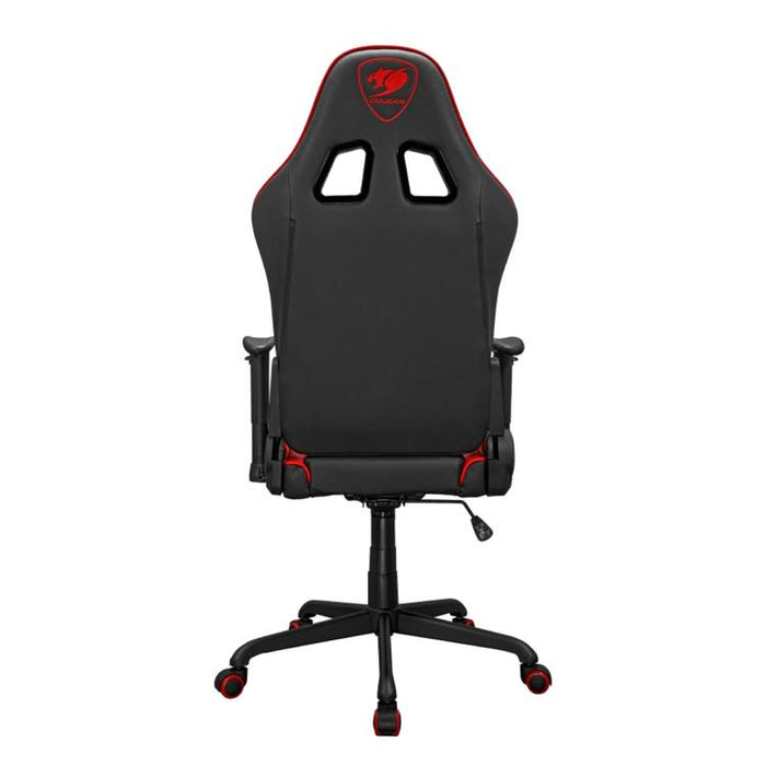 Cougar Armor Elite 300219 | Play chair - Ergonomic and adjustable - PVC leather - Black/Red-Sonxplus St-Georges