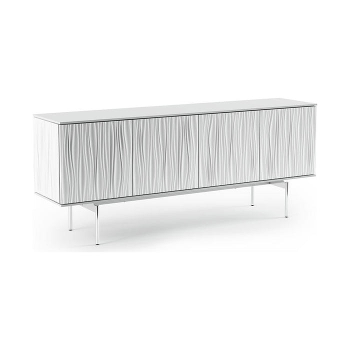 BDI BDITAN7109SW | Multimedia cabinet - Adjustable shelves - Satin White-Sonxplus St-Georges