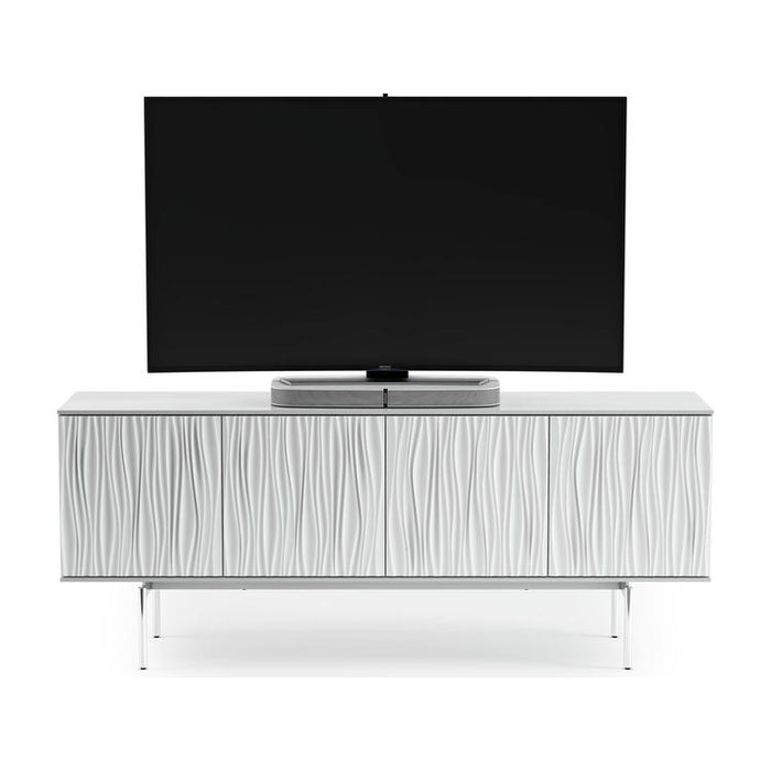 BDI BDITAN7109SW | Multimedia cabinet - Adjustable shelves - Satin White-Sonxplus St-Georges