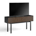 BDI BDIINTER7246EA | Multimedia cabinet - Full width push-open door - Frêne Charbon-Sonxplus St-Georges