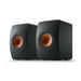 KEF LS50 META | Uni-Q 12th Generation HiFi Speakers - Bass reflex 2-way - Metamaterial absorption technology - Carbon Black - Pair-Sonxplus St-Georges