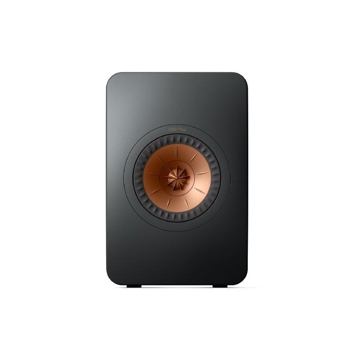 KEF LS50 META | Uni-Q 12th Generation HiFi Speakers - Bass reflex 2-way - Metamaterial absorption technology - Carbon Black - Pair-Sonxplus St-Georges