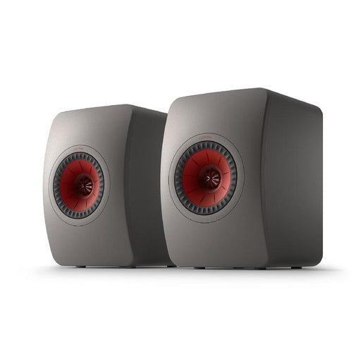 KEF LS50 META | Uni-Q 12th Generation HiFi Speakers - Bass reflex 2-way - Metamaterial absorption technology - Titanium Grey - Pair-Sonxplus St-Georges