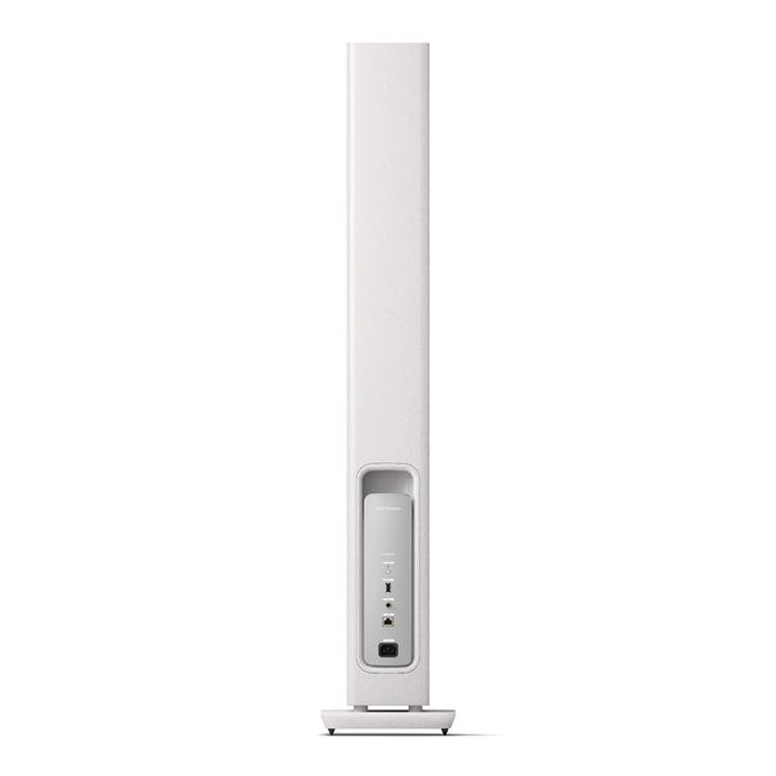 KEF LS60 WIRELESS | HiFi Wireless Floorstanding Speakers - All-in-1 - Mineral White - Pair-Sonxplus St-Georges