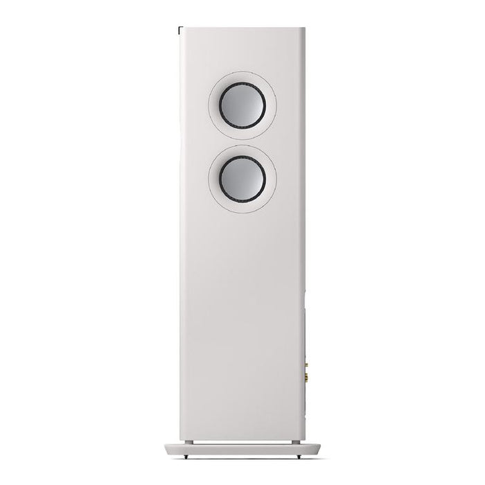 KEF LS60 WIRELESS | HiFi Wireless Floorstanding Speakers - All-in-1 - Mineral White - Pair-Sonxplus St-Georges