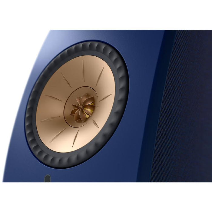 KEF LSX II | Wireless HiFi Speakers - Compact & Versatile - Cobalt Blue - Pair-Sonxplus St-Georges