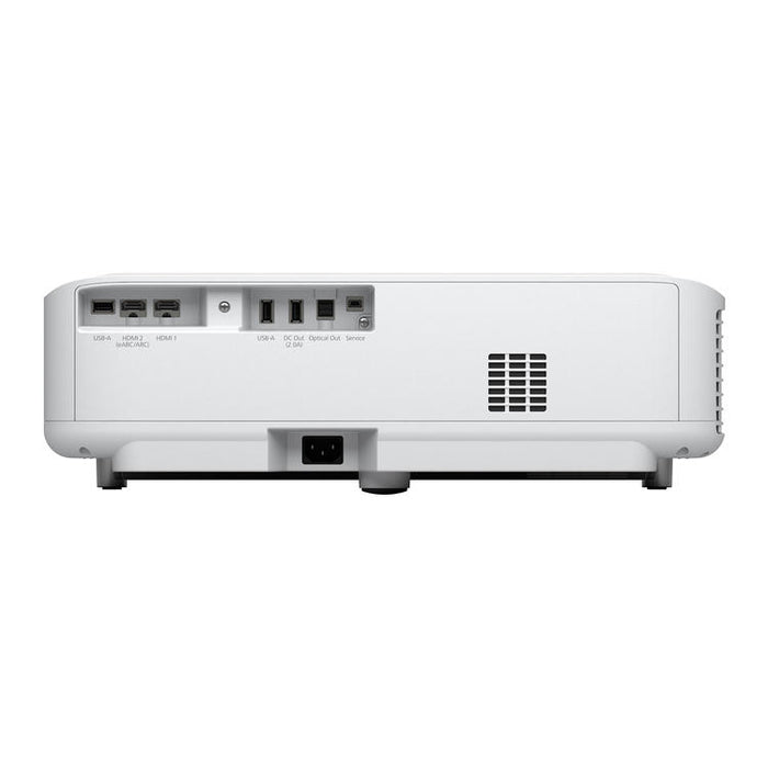 Epson LS650 | EpiqVision Ultra laser projector - Intelligent multimedia - 4K PRO-UHD - White-Sonxplus St-Georges