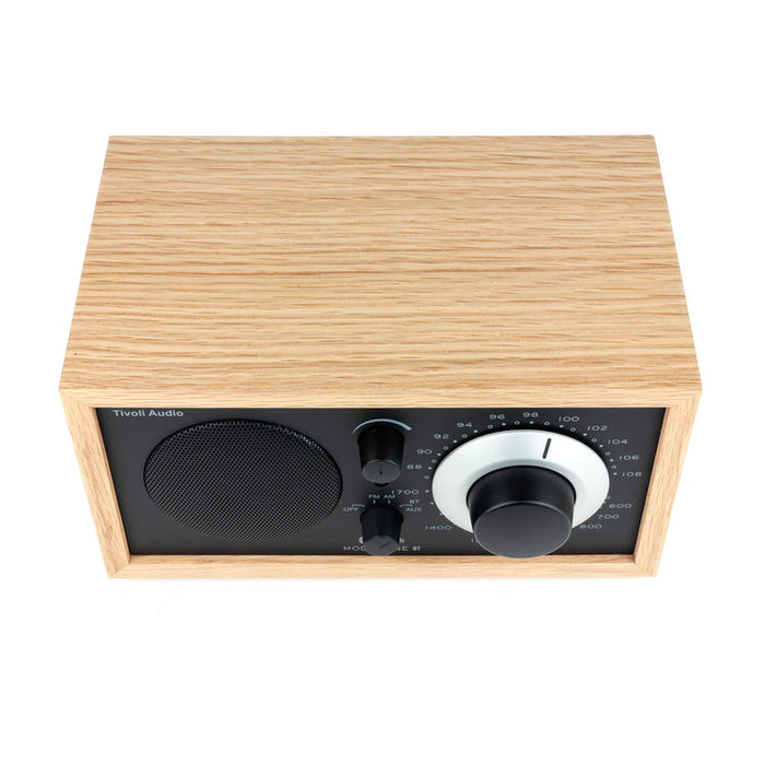 Tivoli One BT | AM/FM Radio - Bluetooth - AUX Input. - Wireless - Oak/Black-Sonxplus St-Georges