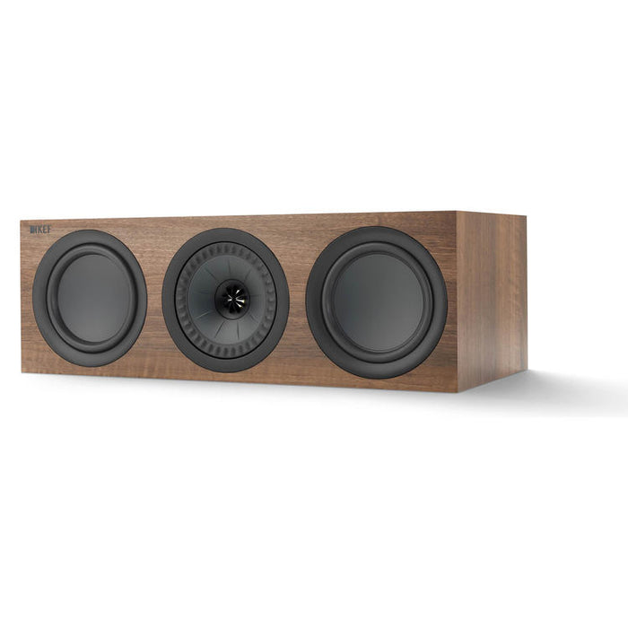 KEF Q650C | Central Speakers - 2.5-Way - Hi-Fi - Walnut - Unité-Sonxplus St-Georges