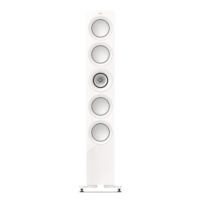 KEF R11 Meta | Floorstanding Speakers - Bass Reflex 3 way - Hi-Fi - Gloss White - Pair-Sonxplus St-Georges