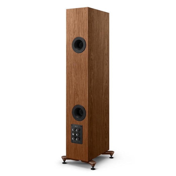 KEF R5 Meta | Floorstanding Speakers - Bass Reflex 3 way - Hi-Fi - Walnut - Pair-Sonxplus St-Georges