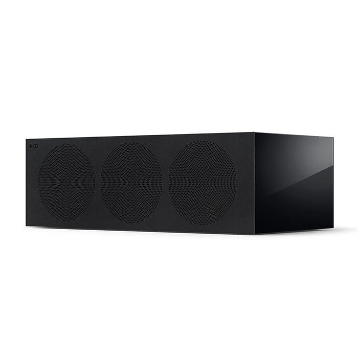 KEF R6 Meta | LCR Speakers - 3-way charge close - Hi-Fi - Gloss Black - Unité-Sonxplus St-Georges