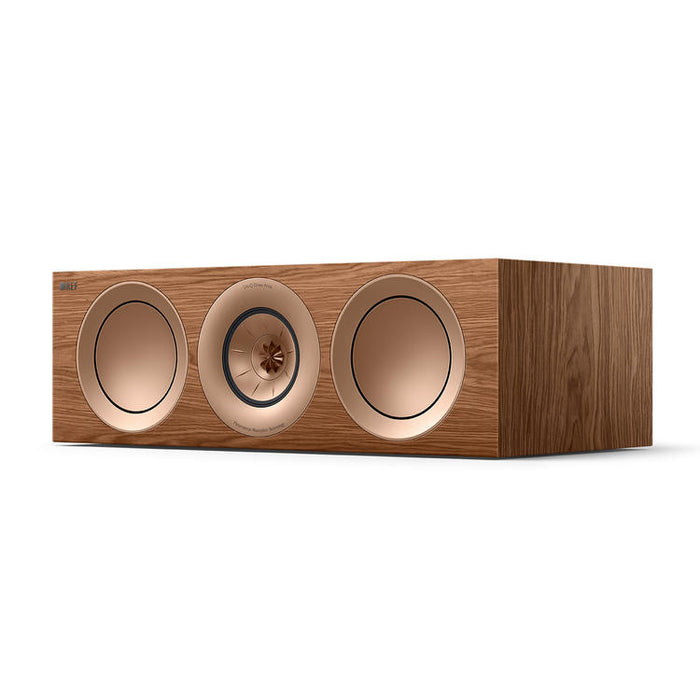 KEF R6 Meta | LCR Speakers - 3-way charge close - Hi-Fi - Walnut - Unité-Sonxplus St-Georges