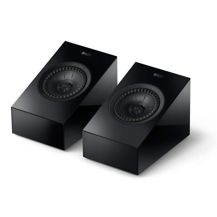 KEF R8 Meta | Surround Speakers - Dolby Atmos - Hi-Fi - Black Gloss - Pair-Sonxplus St-Georges