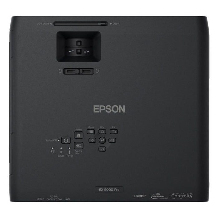 Epson EX11000 | Laser projector - 3LCD FHD 1080p - 4600 Lumens - Wireless - Black-Sonxplus St-Georges