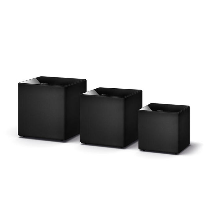 KEF Kube 8B | Subwoofer - 8in - 300 Watts RMS - Black-Sonxplus St-Georges