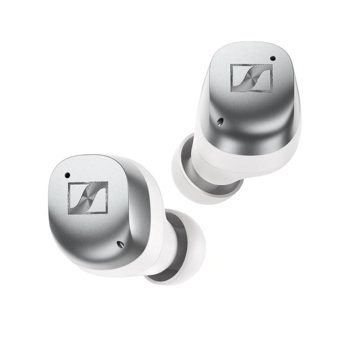 Sennheiser MOMENTUM True Wireless 4 | In-ear headphones - Wireless - Adaptive noise reduction - White/Silver-Sonxplus St-Georges