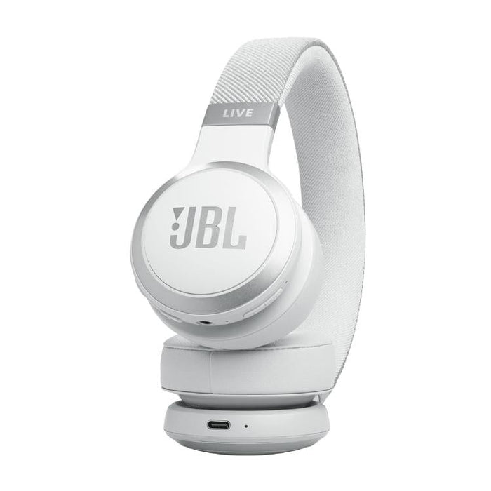 JBL Live 670NC | Around-Ear Headphones - Wireless - Bluetooth - White-Sonxplus St-Georges